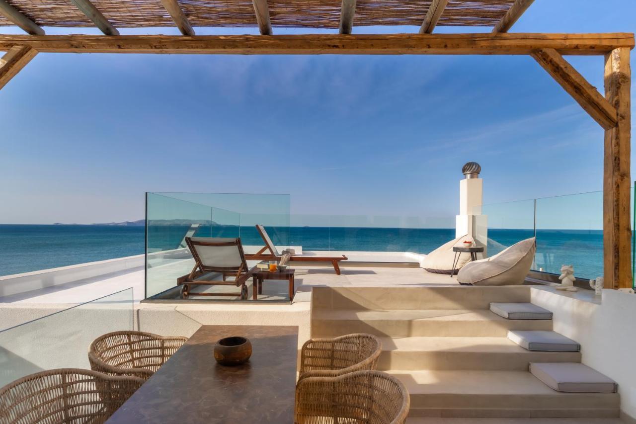 Wave, An Idyllic Seafront Suite By Nirousuites Kokkini Hani Exterior photo