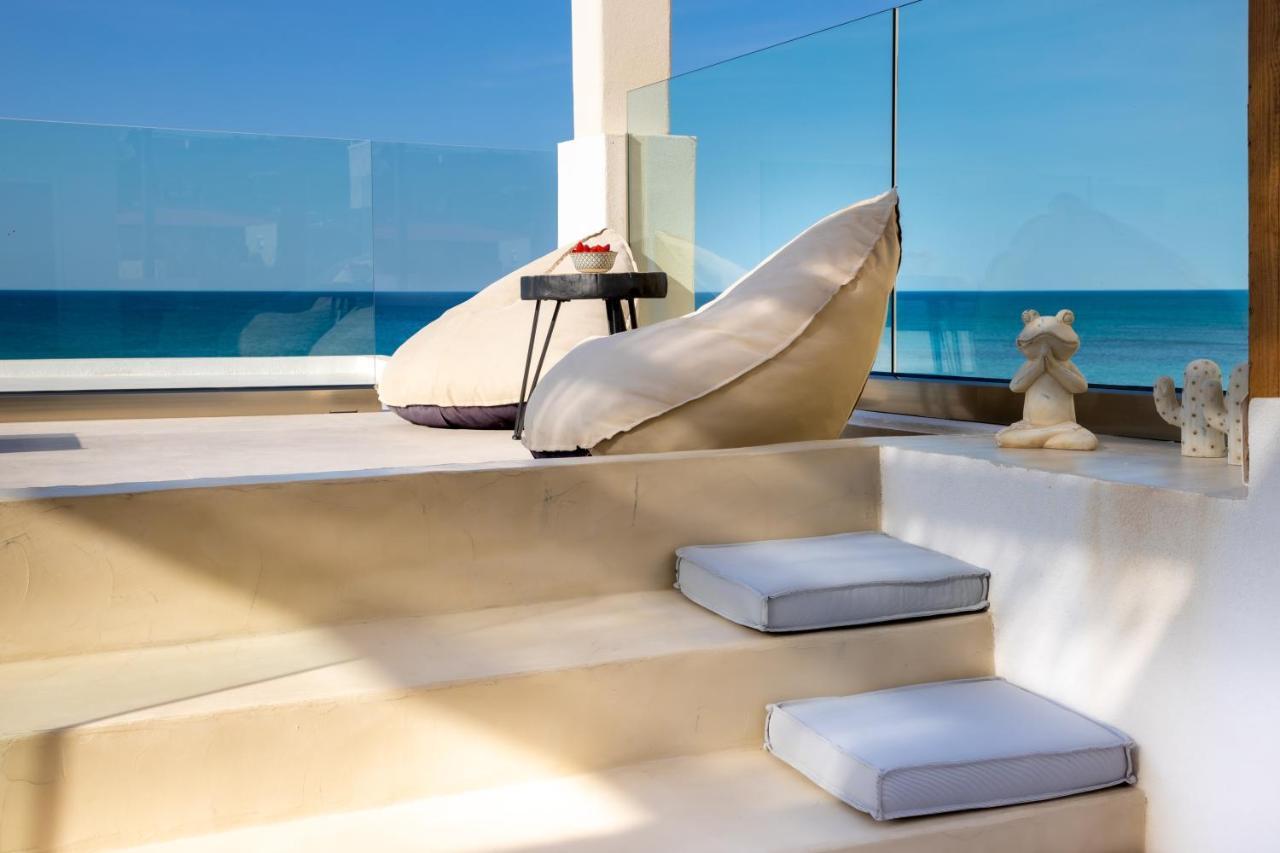 Wave, An Idyllic Seafront Suite By Nirousuites Kokkini Hani Exterior photo