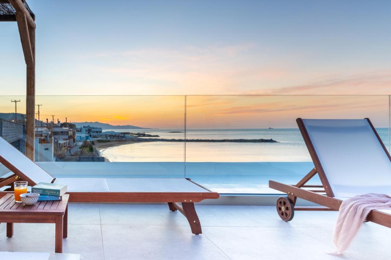 Wave, An Idyllic Seafront Suite Kokkini Hani Exterior photo