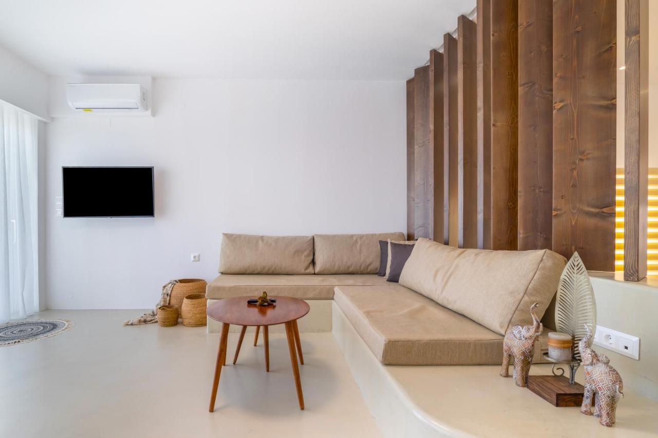 Wave, An Idyllic Seafront Suite By Nirousuites Kokkini Hani Exterior photo