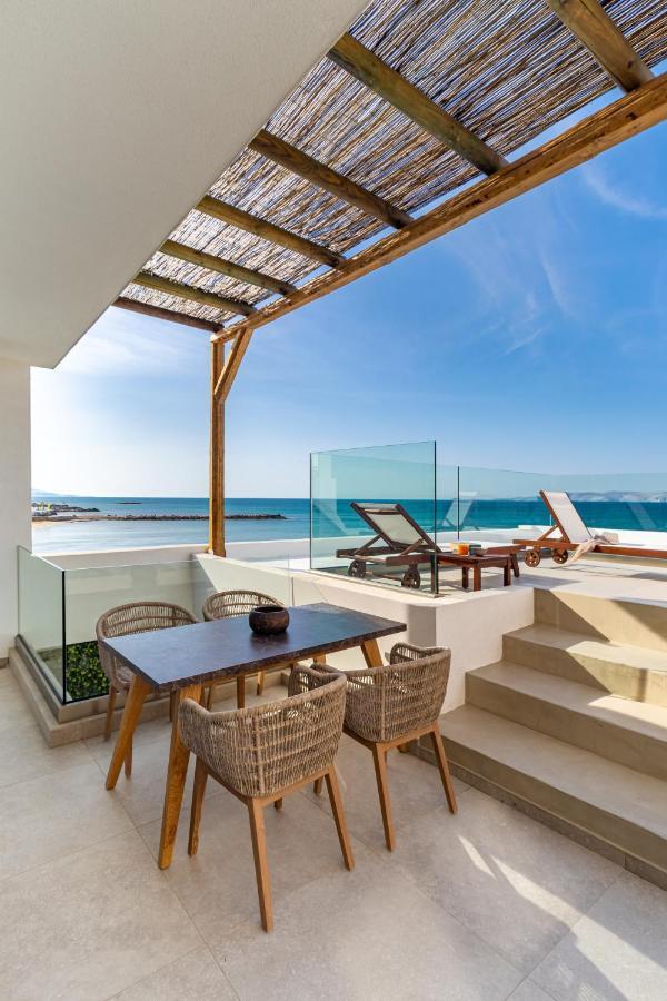 Wave, An Idyllic Seafront Suite By Nirousuites Kokkini Hani Exterior photo